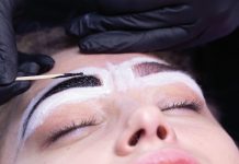 Stylizacja brwi. Geometria, brow bary, henna