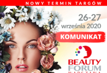 33. Targi BEAUTY FORUM – ZMIANA TERMINU