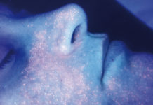 Lampa Wooda w gabinecie kosmetologa