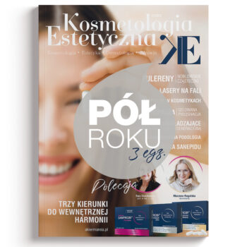 Półroczna prenumerata czasopisma popularnonaukowego Kosmetologia Estetyczna (3 egzemplarze)