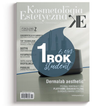 Roczna prenumerata studencka czasopisma popularnonaukowego Kosmetologia Estetyczna (6 egzemplarzy)