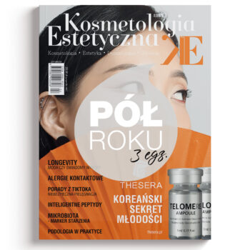 Półroczna prenumerata czasopisma popularnonaukowego Kosmetologia Estetyczna (3 egzemplarze)