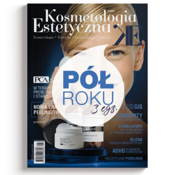 Półroczna prenumerata czasopisma popularnonaukowego Kosmetologia Estetyczna (3 egzemplarze)