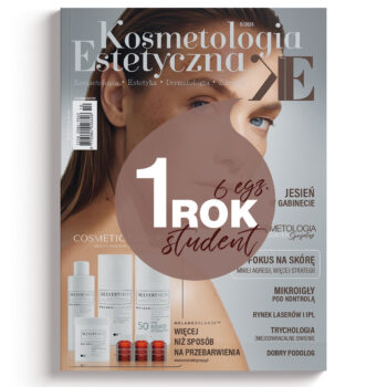 Roczna prenumerata studencka czasopisma Kosmetologia Estetyczna (6 egzemplarzy)