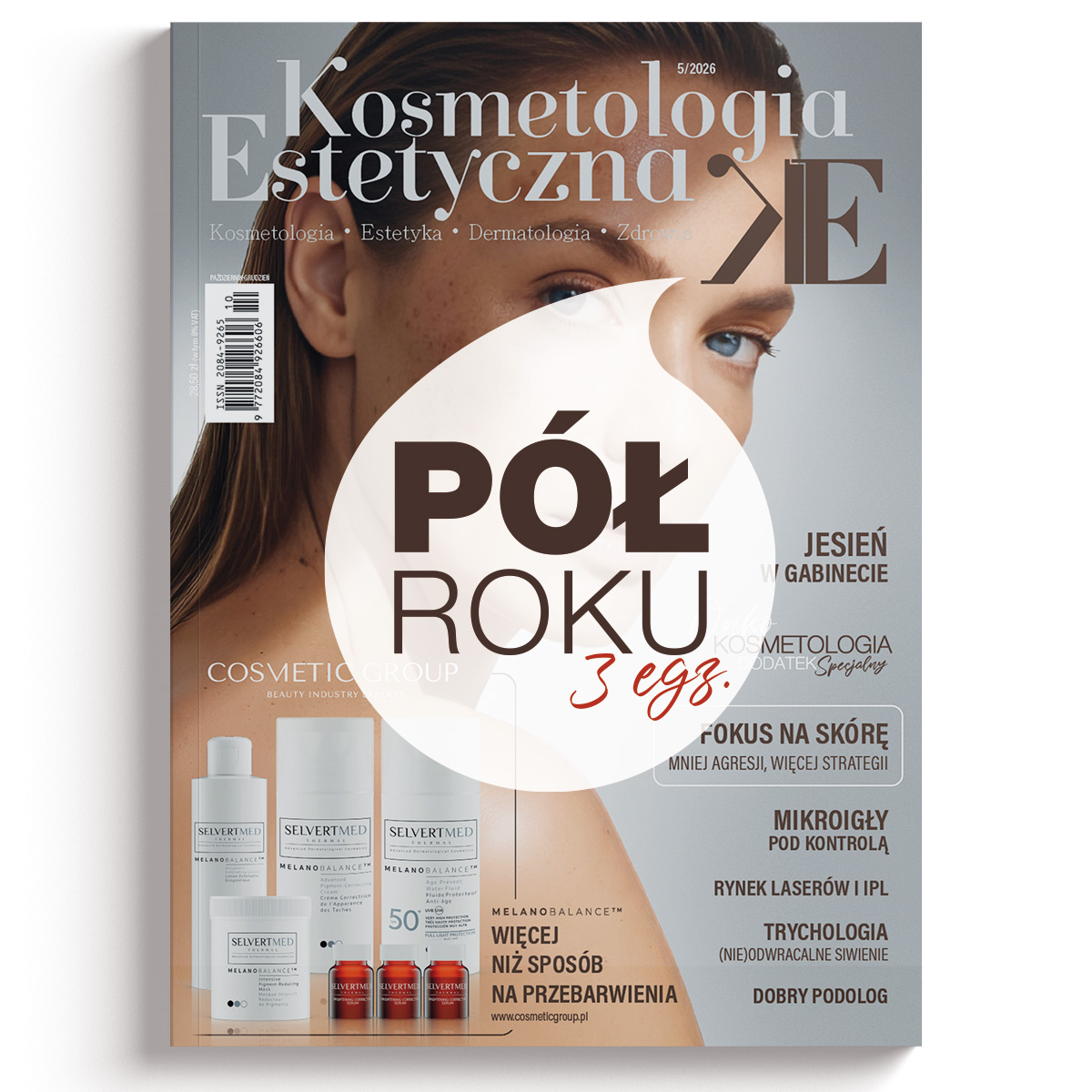Prenumerata Kosmetologii Estetycznej półroczna
