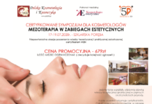 Certyfikowane sympozjum dla kosmetologów – Mezoterapia w zabiegach estetycznych – ZMIANA TERMINU