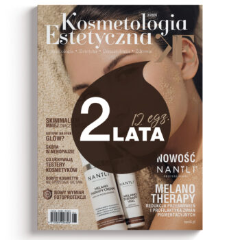 Dwuletnia prenumerata czasopisma popularnonaukowego Kosmetologia Estetyczna (12 egzemplarzy)