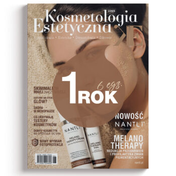 Roczna prenumerata czasopisma czasopisma Kosmetologia Estetyczna (6 egzemplarzy)