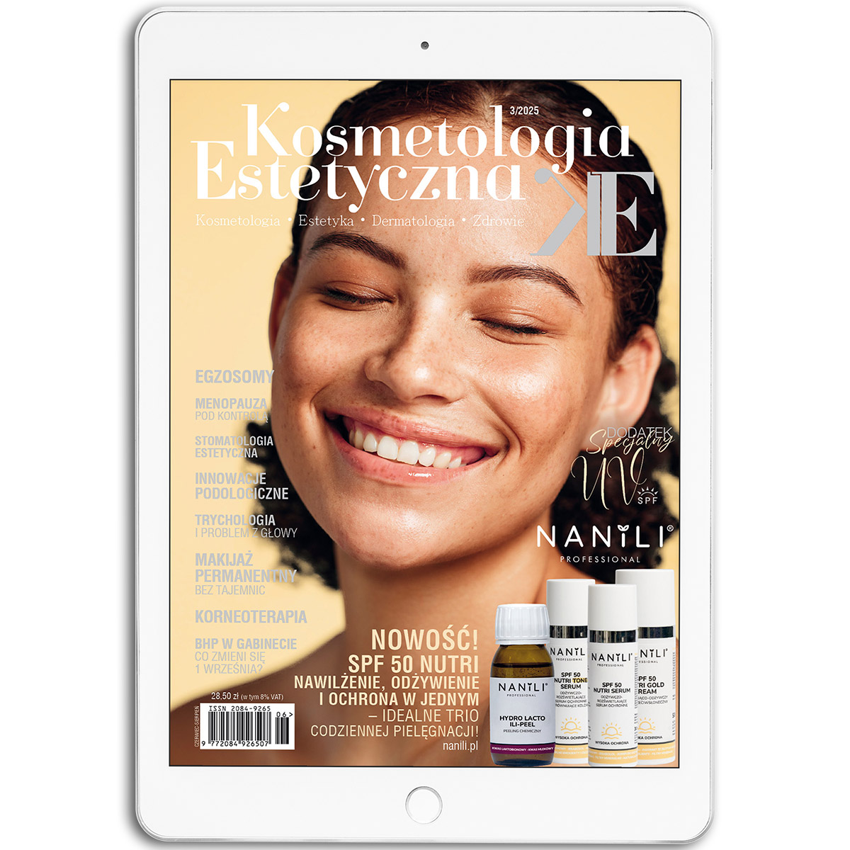 Czasopismo Popularnonaukowe Kosmetologia Estetyczna nr 3/2025 KE wersja cyfrowa