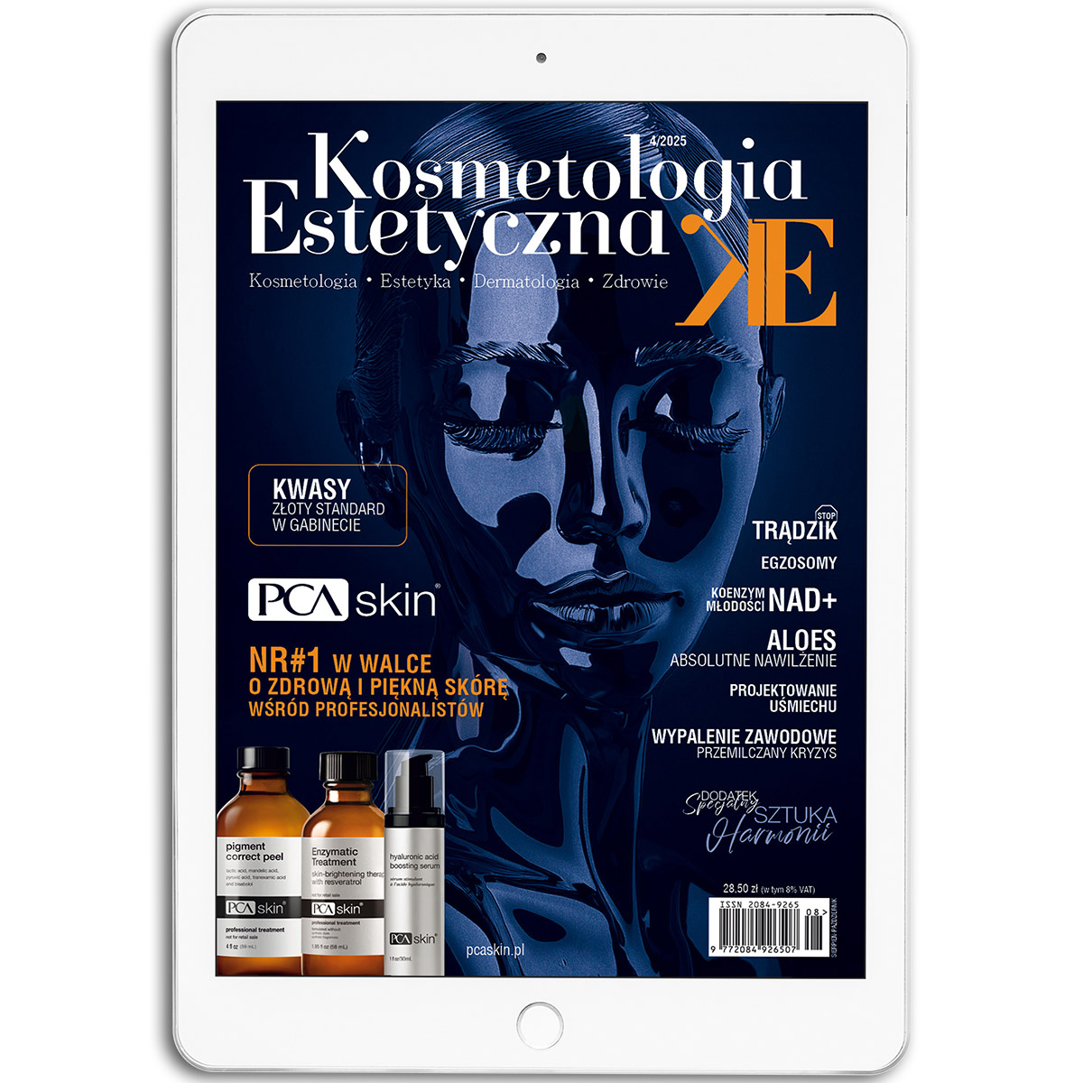 Czasopismo Popularnonaukowe Kosmetologia Estetyczna nr 4/2025 KE wersja cyfrowa