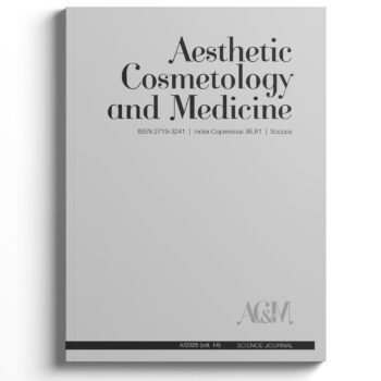 Aesthetic Cosmetology and Medicine wydanie 4/2025 – magazyn naukowy PL/EN, kosmetologia estetyczna i medycyna