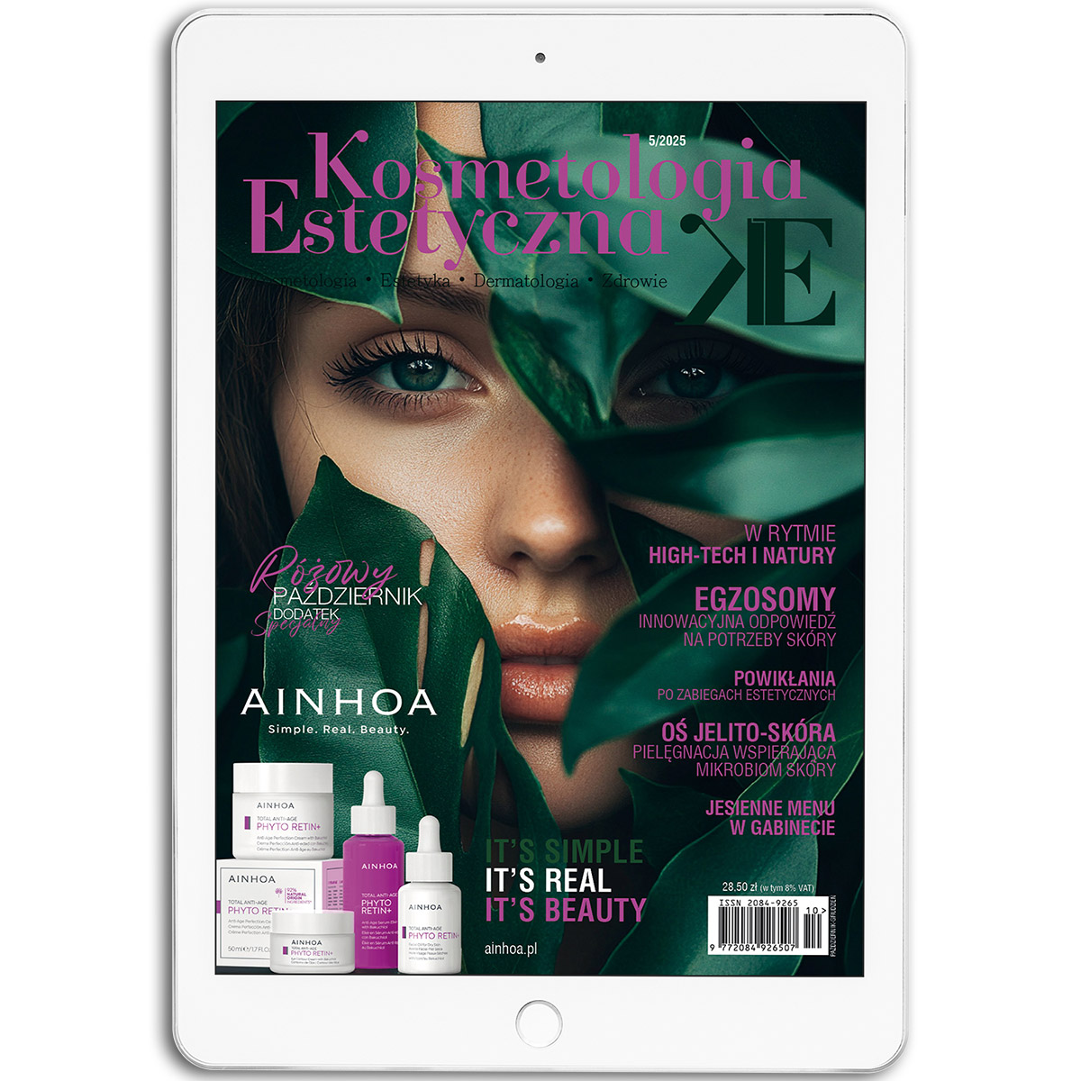Czasopismo Popularnonaukowe Kosmetologia Estetyczna nr 5/2025 KE wersja cyfrowa