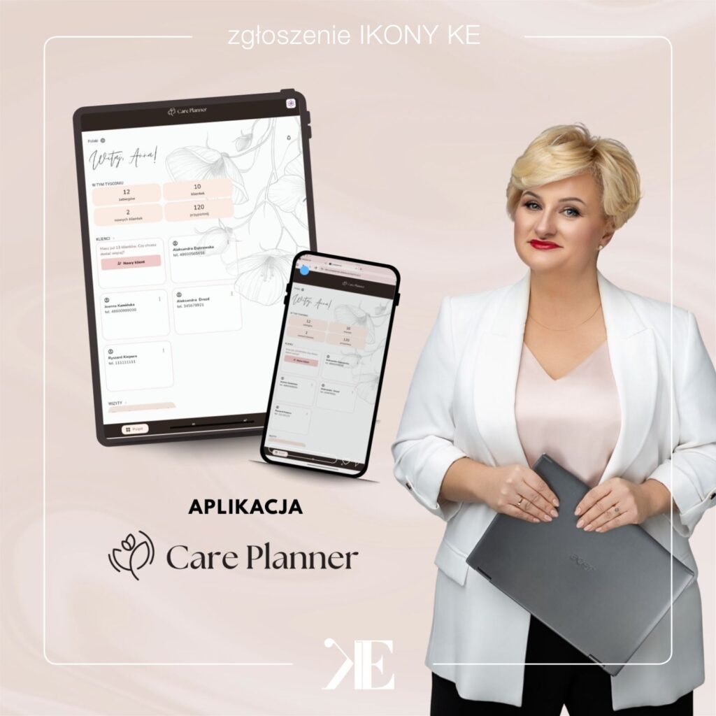 Care Planner Aplikacja dla branży beauty
