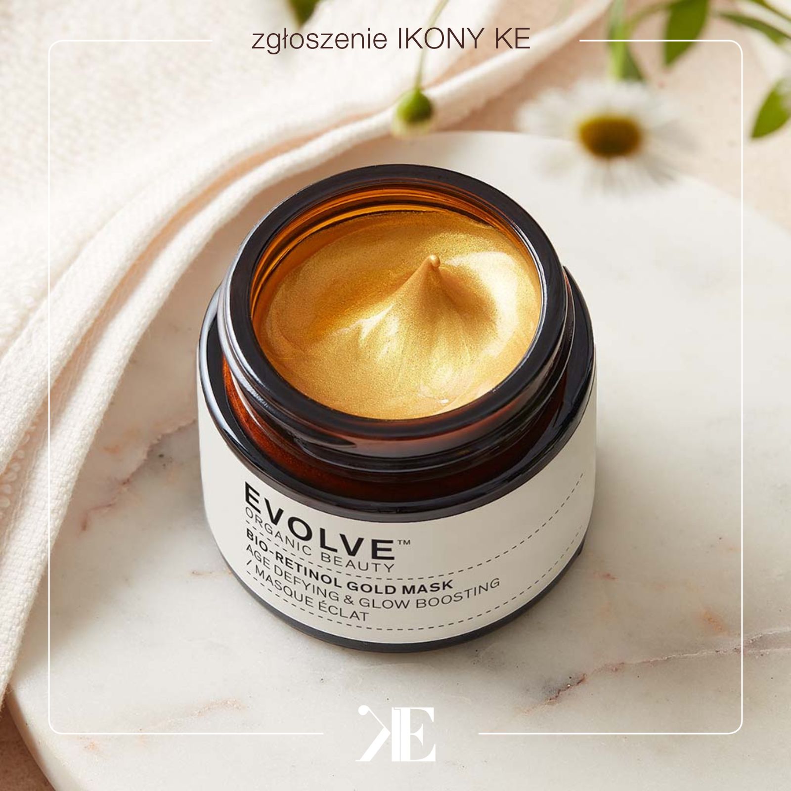 EVOLVE ORGANIC BEAUTY: Bio-Retinol Gold Mask